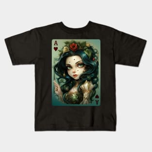 Manga playing cards Kids T-Shirt